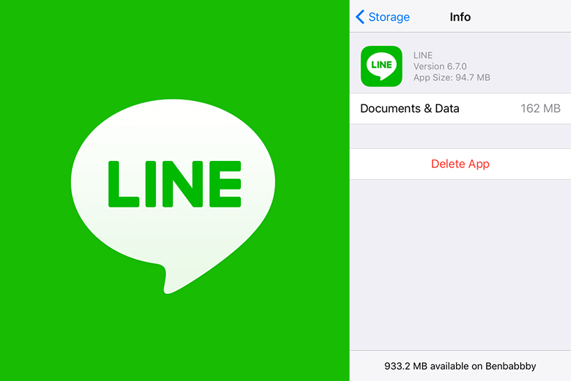 Adding a friend using a Line mobile number